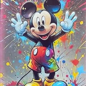 One of a kind Mickey themed notebook 🧩